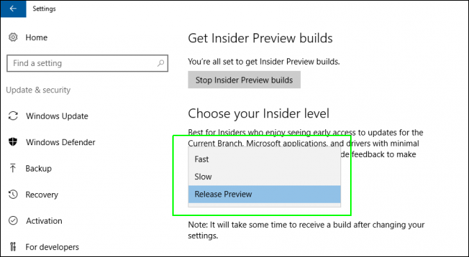 How to join Windows Insider to download and experience the latest Builds? Picture 10