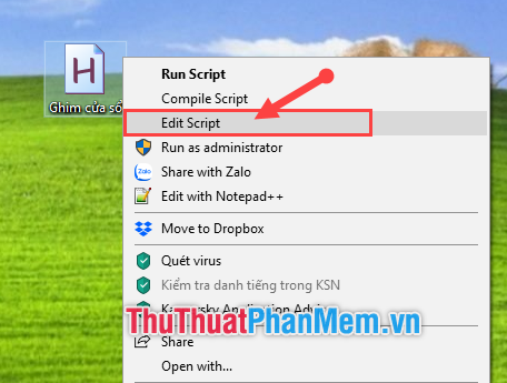 How to keep the working Windows window always on top, pin the window on the Desktop Picture 7