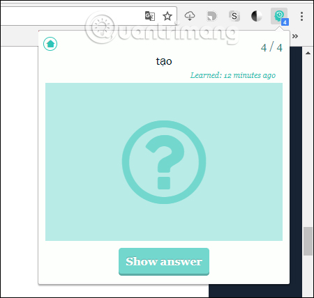 How to learn English on Chrome through the Rememberry utility Picture 11
