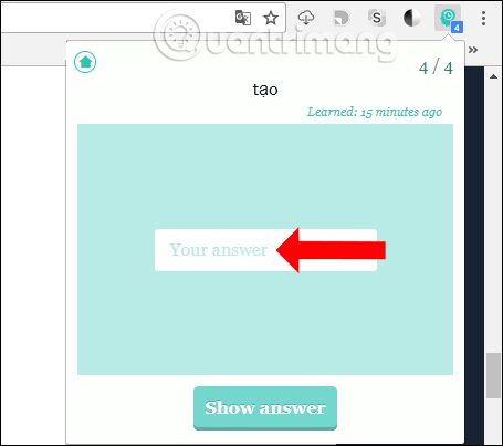 How to learn English on Chrome through the Rememberry utility Picture 12
