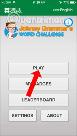 How to learn English on the phone with Johnny Grammar's Word Challenge Picture 6