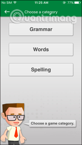 How to learn English on the phone with Johnny Grammar's Word Challenge Picture 7