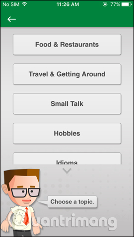 How to learn English on the phone with Johnny Grammar's Word Challenge Picture 8