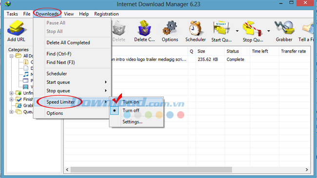 How to limit download speed of IDM Picture 2