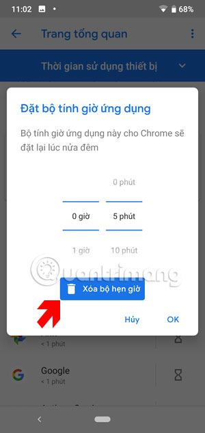How to limit the time to use the application on Android phones Picture 10