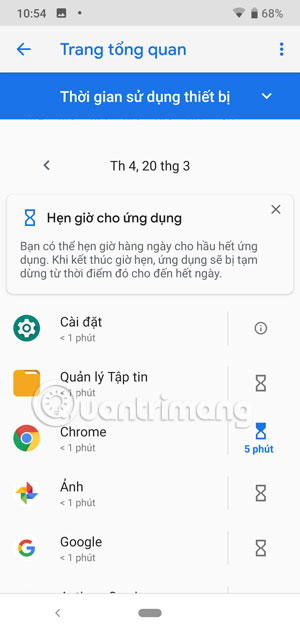 How to limit the time to use the application on Android phones Picture 6