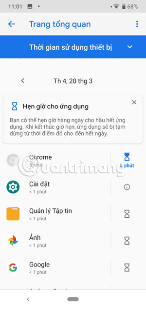 How to limit the time to use the application on Android phones Picture 9