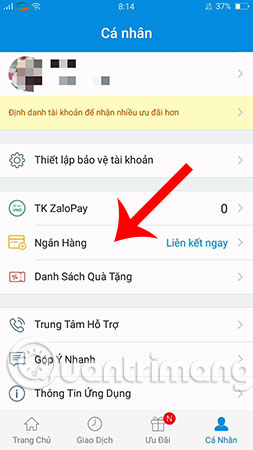 How to link bank cards with ZaloPay to transfer / receive money with QR ...