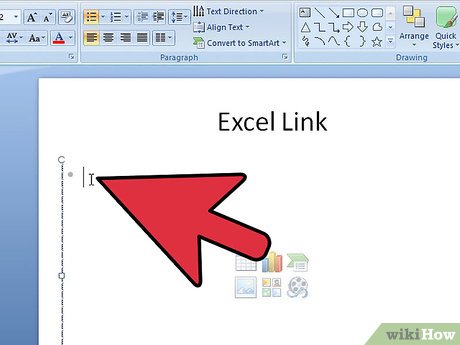 link to powerpoint from excel