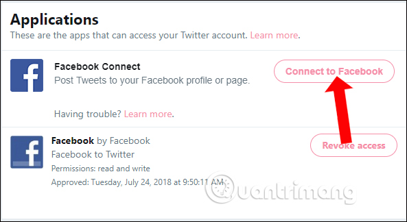 How to link Facebook to Twitter and vice versa Picture 8