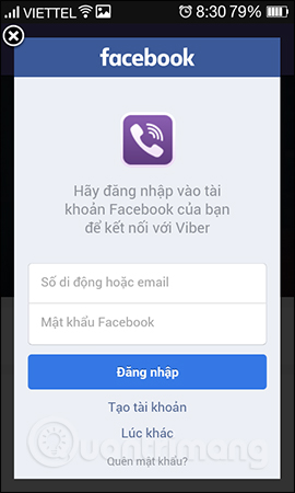 How to link Facebook to Viber Picture 4