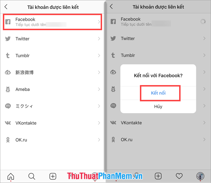 How to link Instagram to your Facebook Picture 4