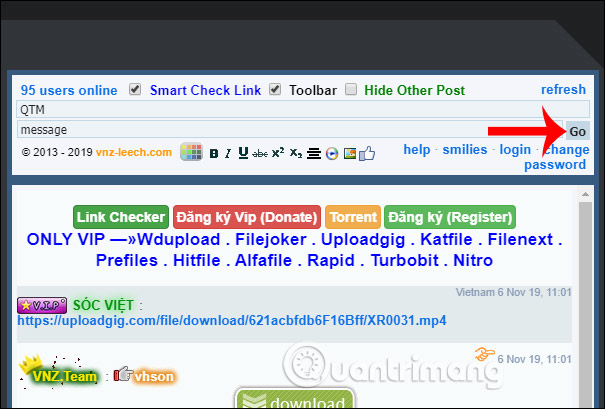 How to link Leech with Vnz-leech Picture 8