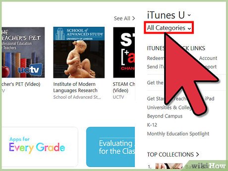 How to Listen to a Lecture on iTunes U Picture 3