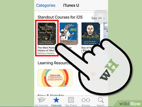 How to Listen to a Lecture on iTunes U Picture 8