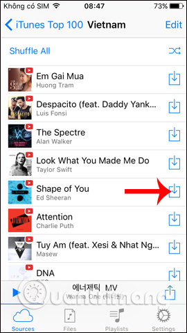 How to listen to free music on Sound Tube Music Streamer Pro iPhone Picture 12