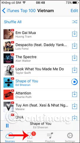 How to listen to free music on Sound Tube Music Streamer Pro iPhone Picture 13