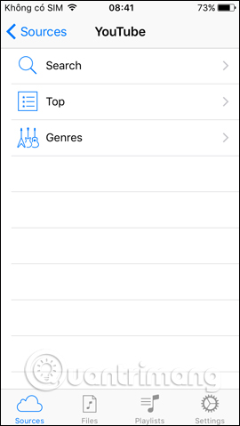 How to listen to free music on Sound Tube Music Streamer Pro iPhone Picture 5