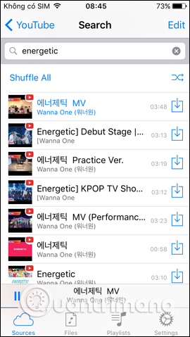 How to listen to free music on Sound Tube Music Streamer Pro iPhone Picture 6