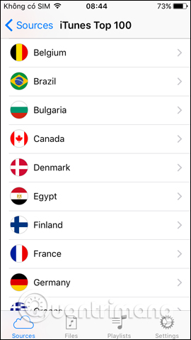 How to listen to free music on Sound Tube Music Streamer Pro iPhone Picture 7