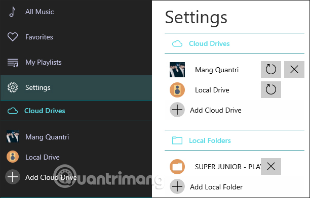 How to listen to Google Drive music on Windows 10 Picture 14