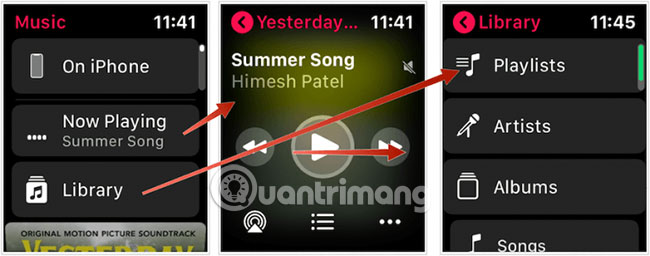 How to listen to music and podcasts on Apple Watch Picture 4