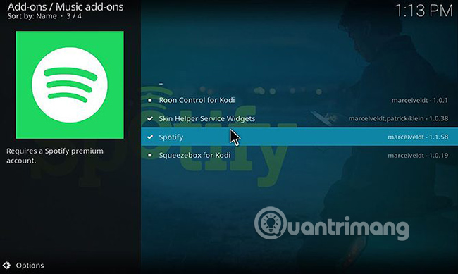 How to listen to Spotify on Kodi Picture 2
