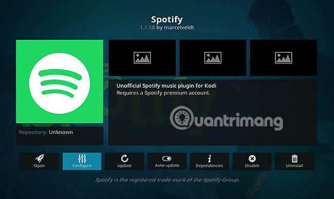 How to listen to Spotify on Kodi Picture 3