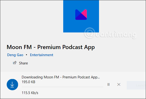 How to listen to the radio on Windows 10 with Moon FM Picture 1