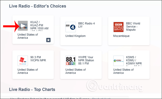 How to listen to the radio on Windows 10 with Moon FM Picture 7