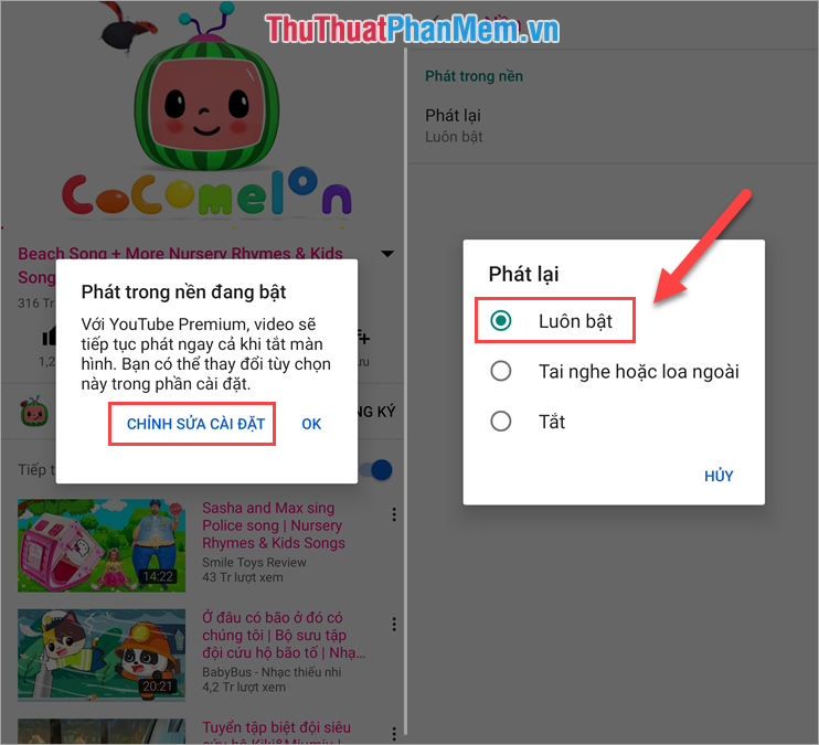 How to listen to YouTube music when the screen is off on iPhone, Android phones Picture 6