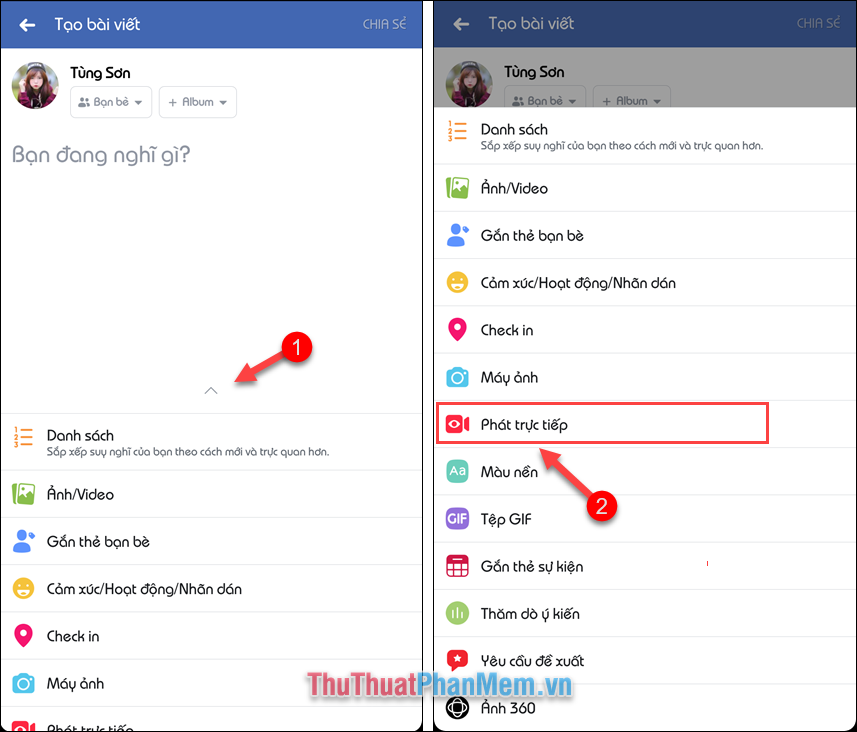 How to live stream Facebook Picture 3
