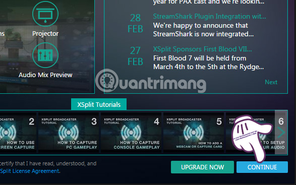 How to live stream Facebook using the software XSplit Broadcaster Picture 12
