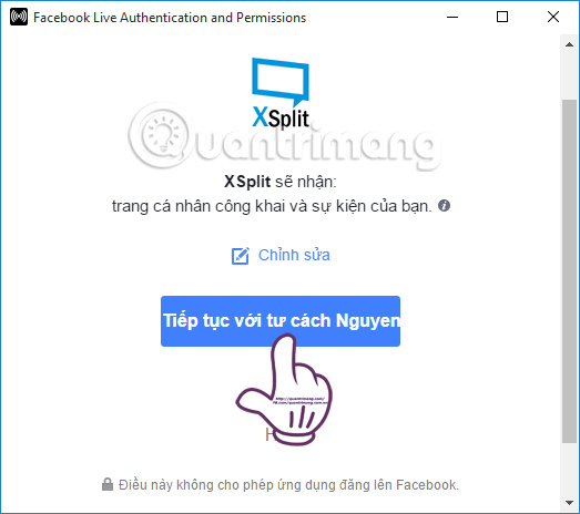 How To Live Stream Facebook Using The Software Xsplit Broadcaster