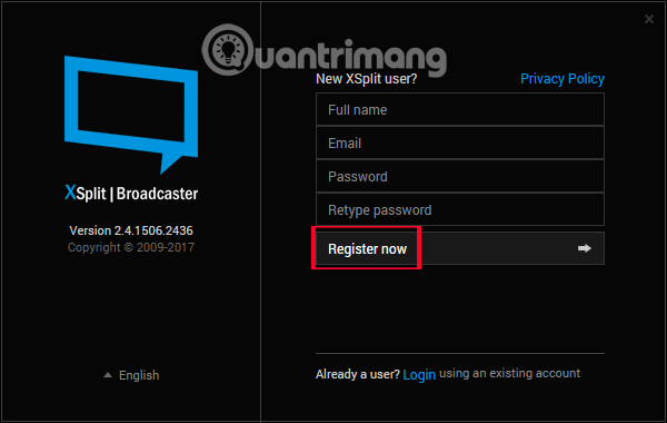 How to live stream Facebook using the software XSplit Broadcaster Picture 4