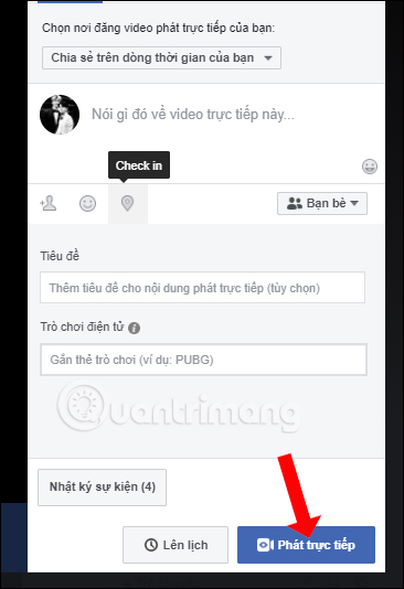 How to live stream Facebook with OBS Studio software Picture 14