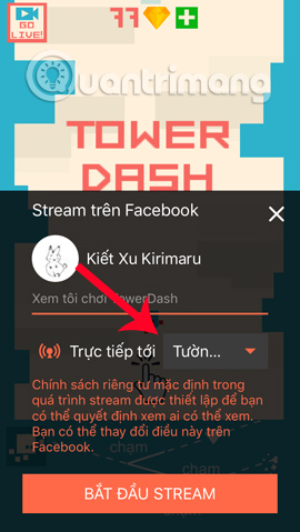 How to live stream iPhone game screen to Facebook? Picture 14