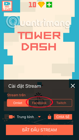 How to live stream iPhone game screen to Facebook? Picture 9