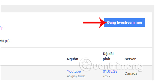 How to live stream on Youtube from any video link using GoStream Picture 3
