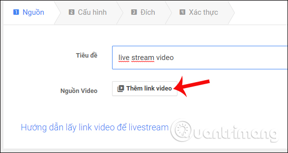 How to live stream on Youtube from any video link using GoStream Picture 4