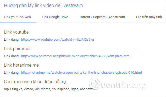 How to live stream on Youtube from any video link using GoStream Picture 5
