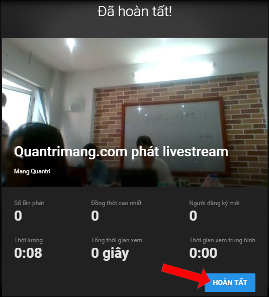 How to livestream Youtube from web browser Picture 10