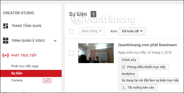 How to livestream Youtube from web browser Picture 11