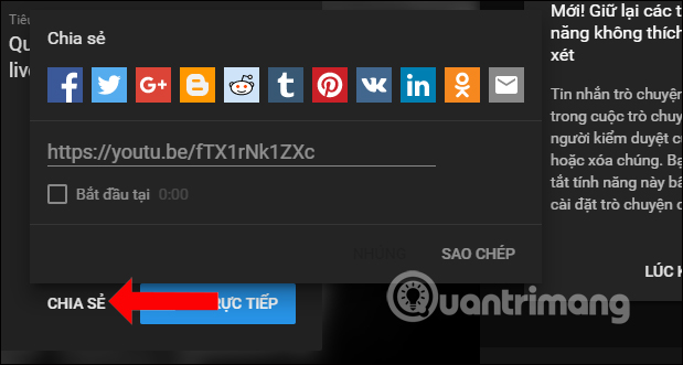 How to livestream Youtube from web browser Picture 7