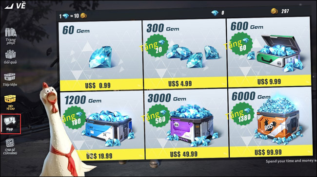 How to load cards in the Rules Of Survival PC game Picture 3