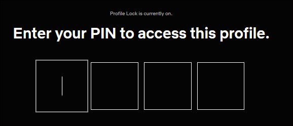 How to lock down the created Netflix profile Picture 6