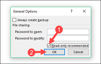 How to lock Excel files from editing Picture 10