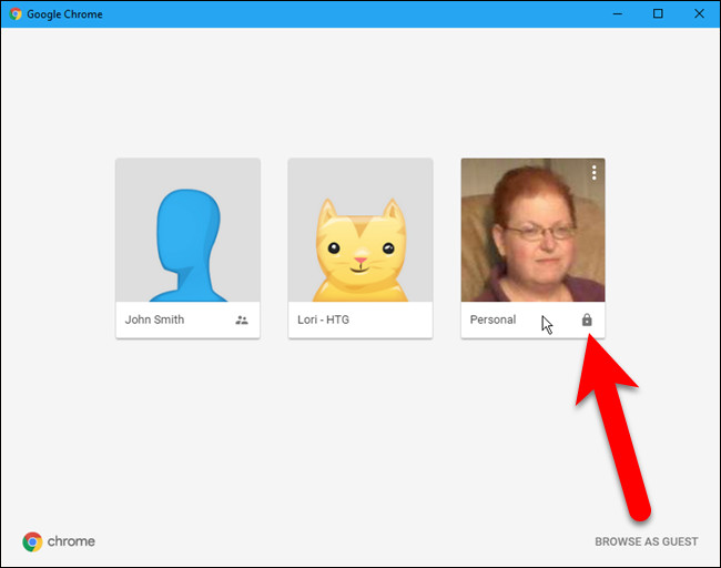 How to lock Google Chrome profile with a password Picture 12