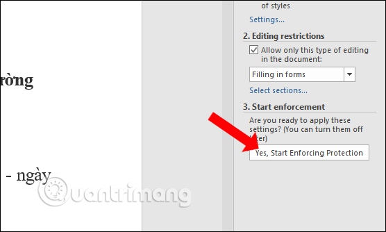 How to lock Header, Footer in Word Picture 6