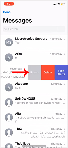 How to lock messages on iPhone Picture 6